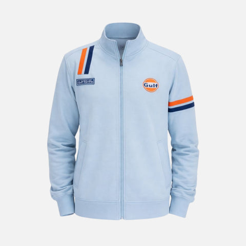 Gulf Hybrid Zip Jacket - Light Blue