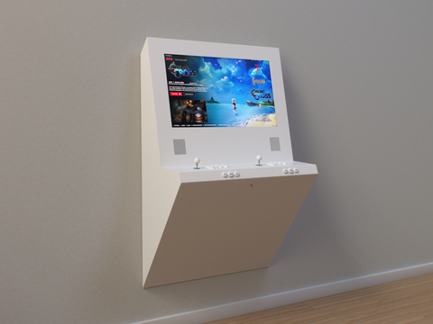 Wall Mounted Arcade - Classic Arcade