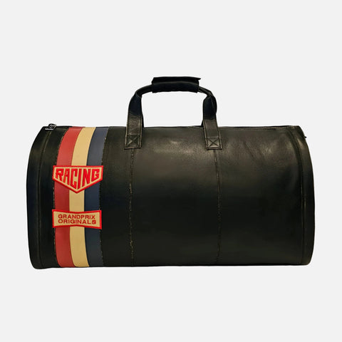 Vintage Leather Garment Duffel