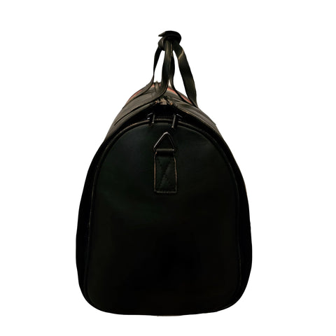 Vintage Leather Garment Duffel