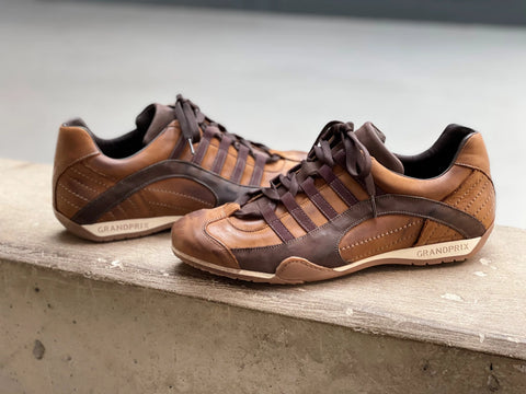 Men's GrandPrix Sneaker in Cognac