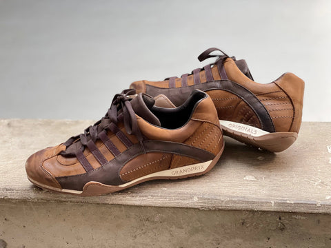 Men's GrandPrix Sneaker in Cognac