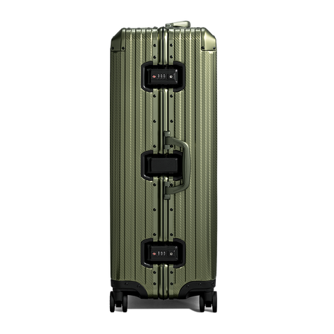 TREVA Aluminum Suitcase Army Green