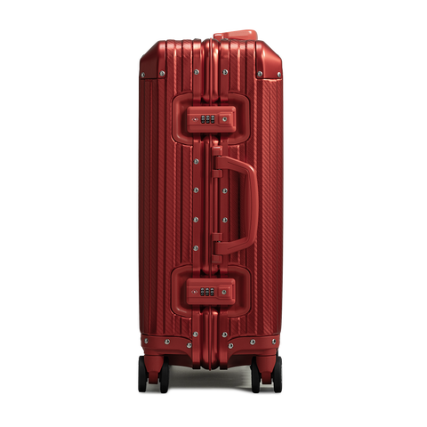 TREVA Aluminum Suitcase Red