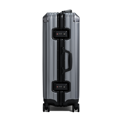 TREVA Aluminum Suitcase Gunmetal