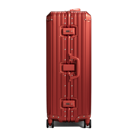 TREVA Aluminum Suitcase Red