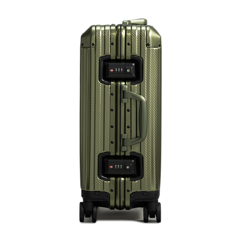 TREVA Aluminum Suitcase Army Green