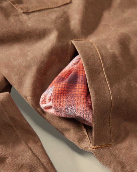 Deadeye Waxed Canvas Trucker Jacket