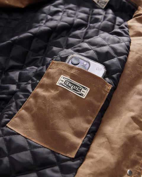 Deadeye Waxed Canvas Trucker Jacket