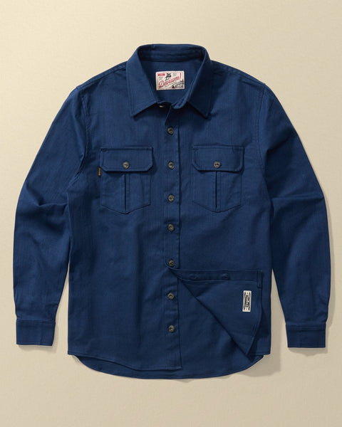Draftsman Twill Slub Overshirt