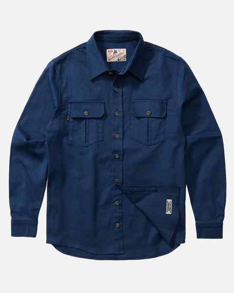 Draftsman Twill Slub Overshirt