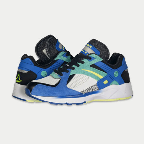 LA Gear Men's Catapult - Blue x Green