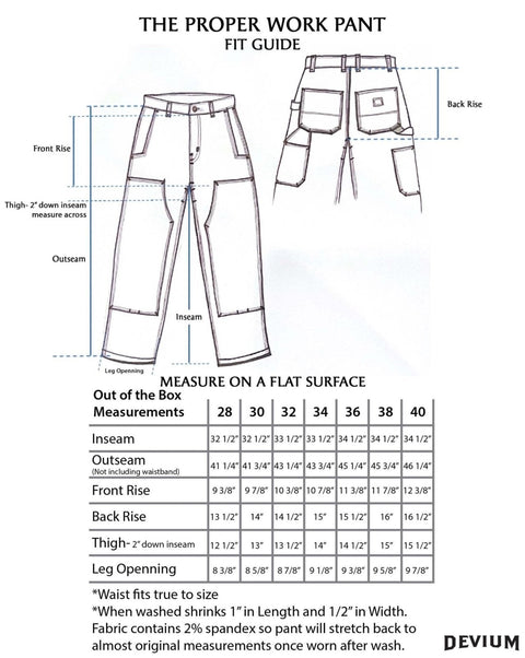 Proper Canvas Work Pant