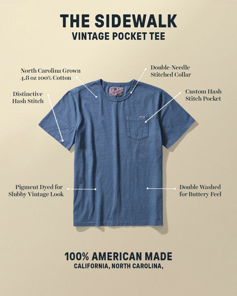 Sidewalk Vintage Pocket Tee
