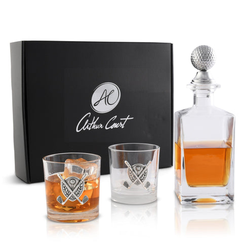 Golf Decanter Set