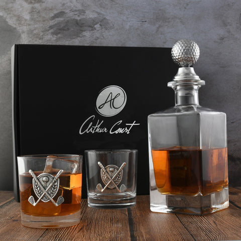 Golf Decanter Set